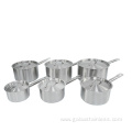 Stainless steel high body anti-scald stew pot